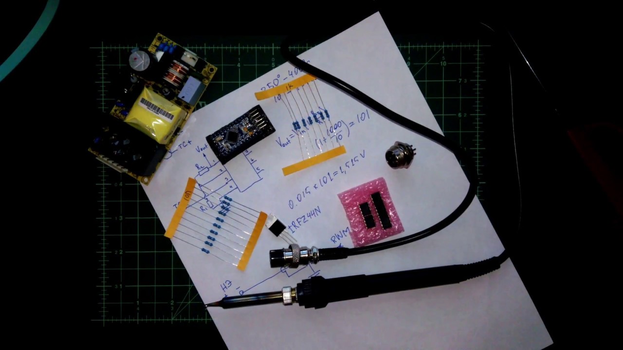 Паяльник на Arduino | Часть I -- Теория и компоненты
