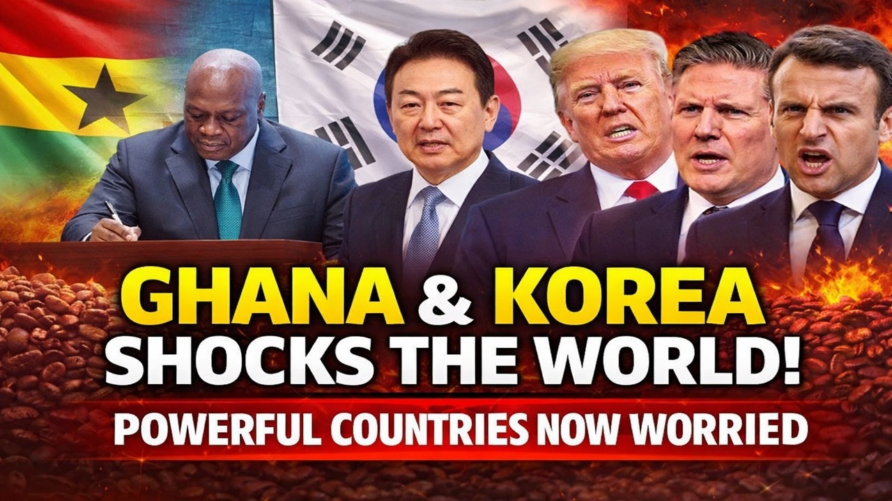 Ghana–Korea Sign a Bold DEAL That Has Powerful Countries VERY Nervous