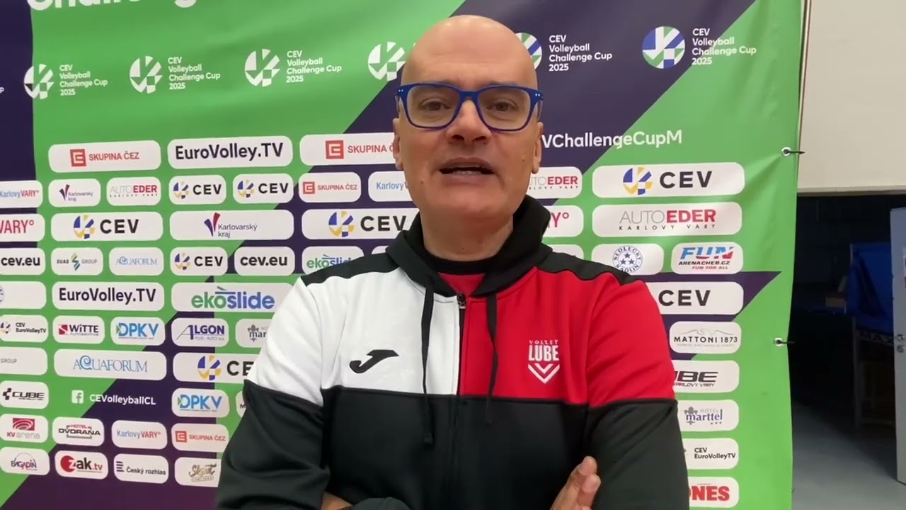 Pallavolo Challenge M - Giampaolo Medei a poche ore dalla prima sfida con Karlovarsko