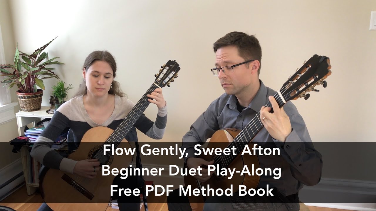 Игра дуэтом для начинающих: Flow Gently, Sweet Afton — бесплатный метод обучения игре на классиче...