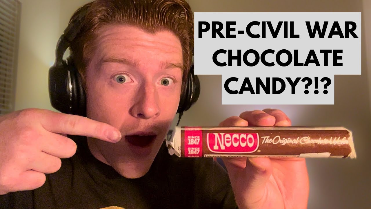(ASMR) EATING THE OLDEST CHOCOLATE CANDY IN AMERICA | CRUNCHY CHOCOLATE CANDY WAFERS