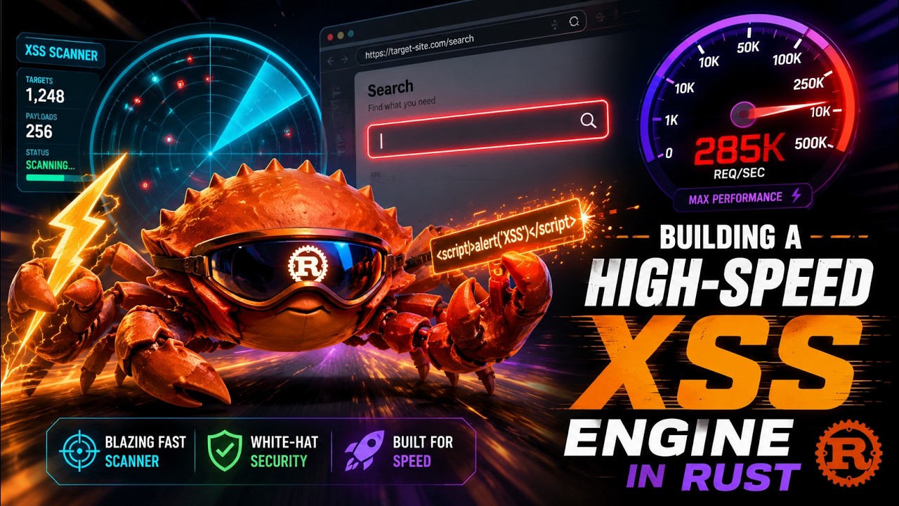 Build a High-Speed XSS Scanner in Rust (Ethical Hacking)
