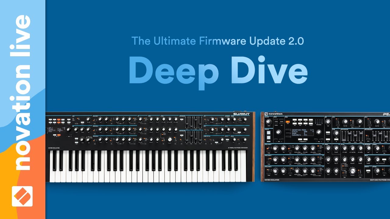 Summit and Peak - Deep Dive into the Ultimate Firmware Update 2.0 // Novation Live