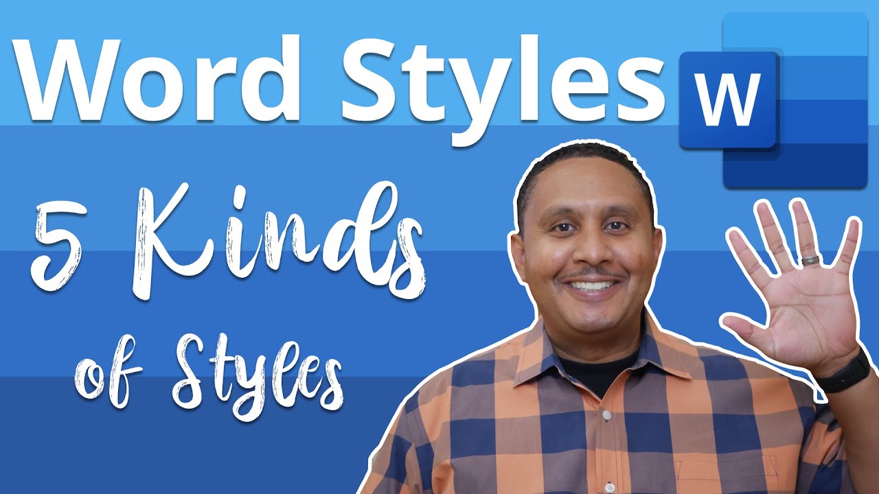Understanding the 5 Kinds of Word Styles