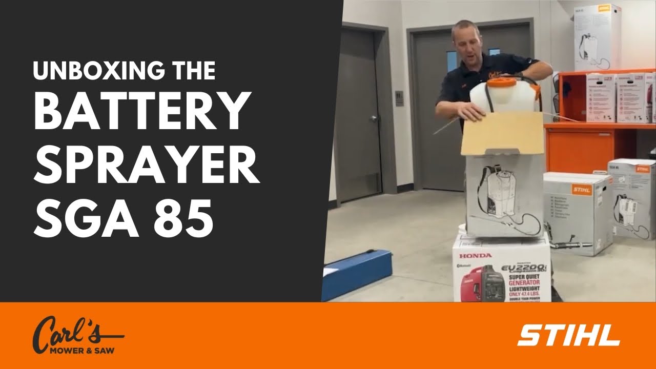 Unbox The Stihl SGA 85 With Us!
