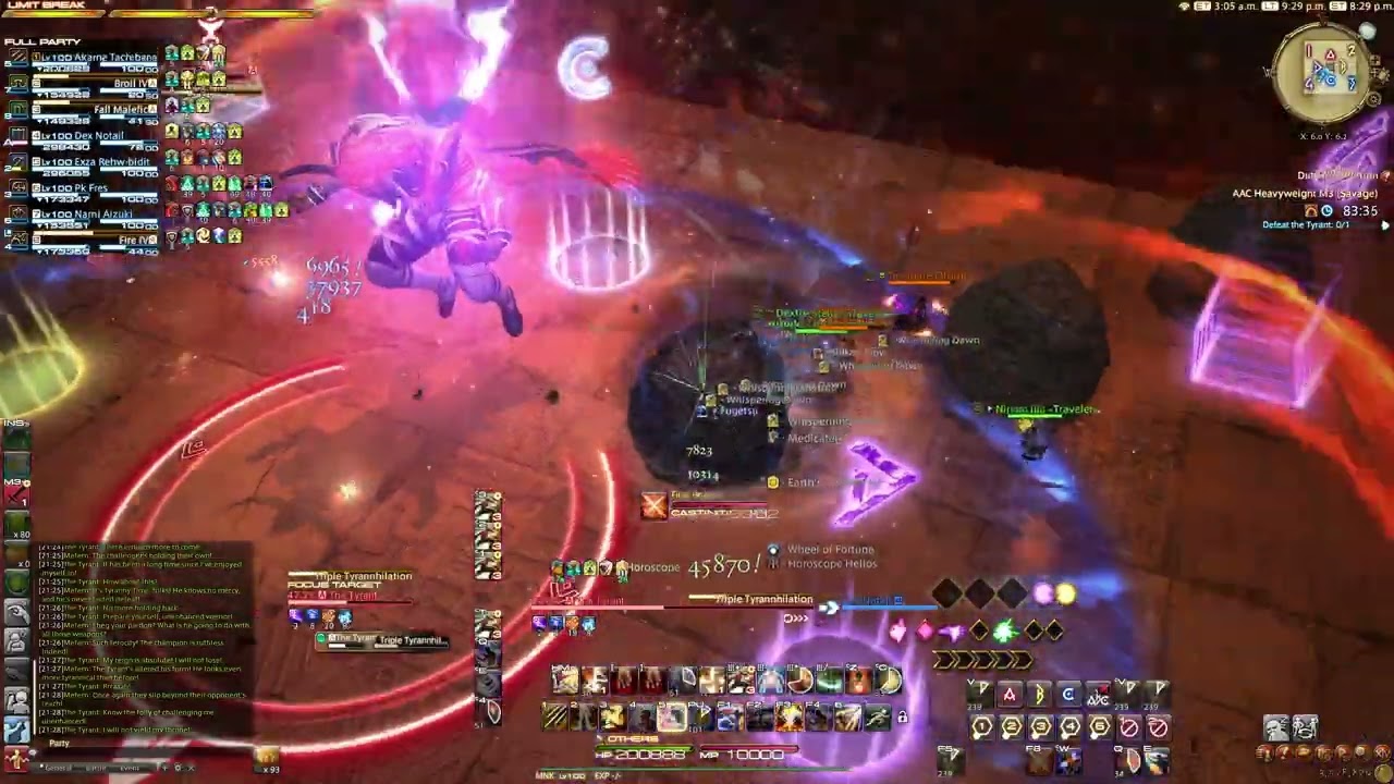 FFXIV M11S MNK PoV