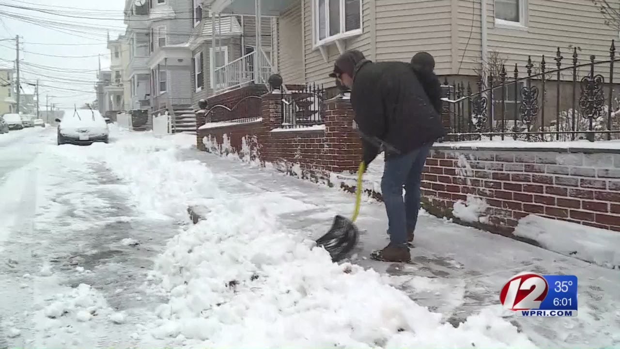 Impacts of snow storm across Southeastern Massachusetts