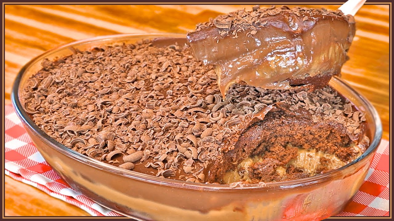 BOLO PÃO DE MEL NA TRAVESSA  - SUPER FOFO I Receitas de Pai