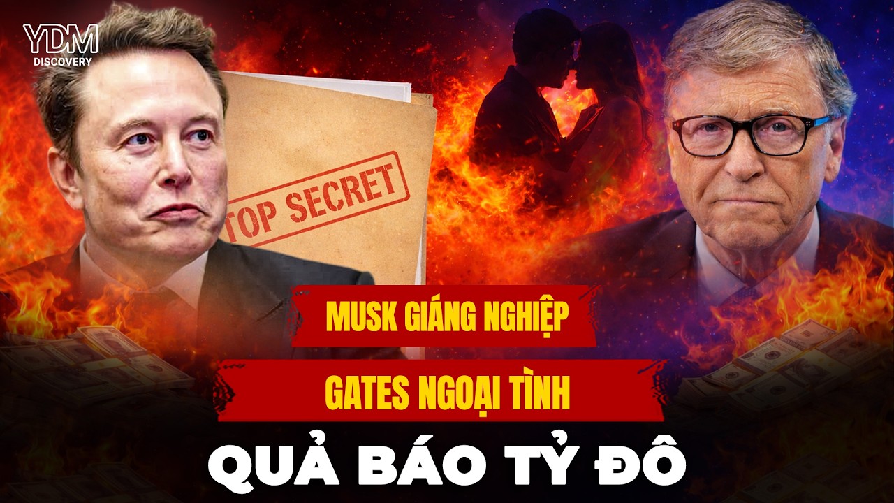 Bill Gates mất trắng tỷ đô: Tại sao Elon Musk hả hê gọi là 