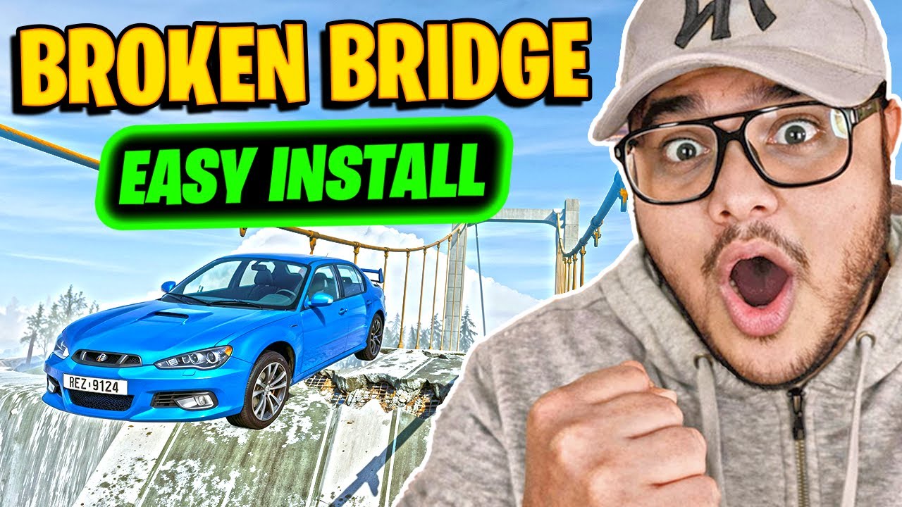 Broken Bridge Map Installation in BeamNG Drive | Easy Tutorial 2026
