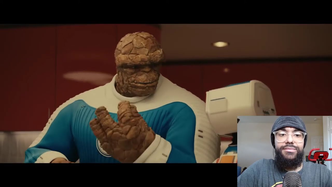 Reacting to the Fantastic Four first steps teaser trailer