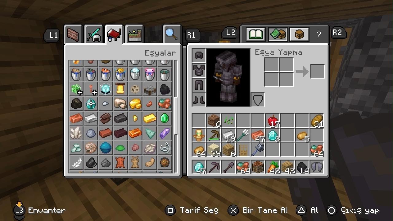 Minecraft ama hile yaptım 🙃