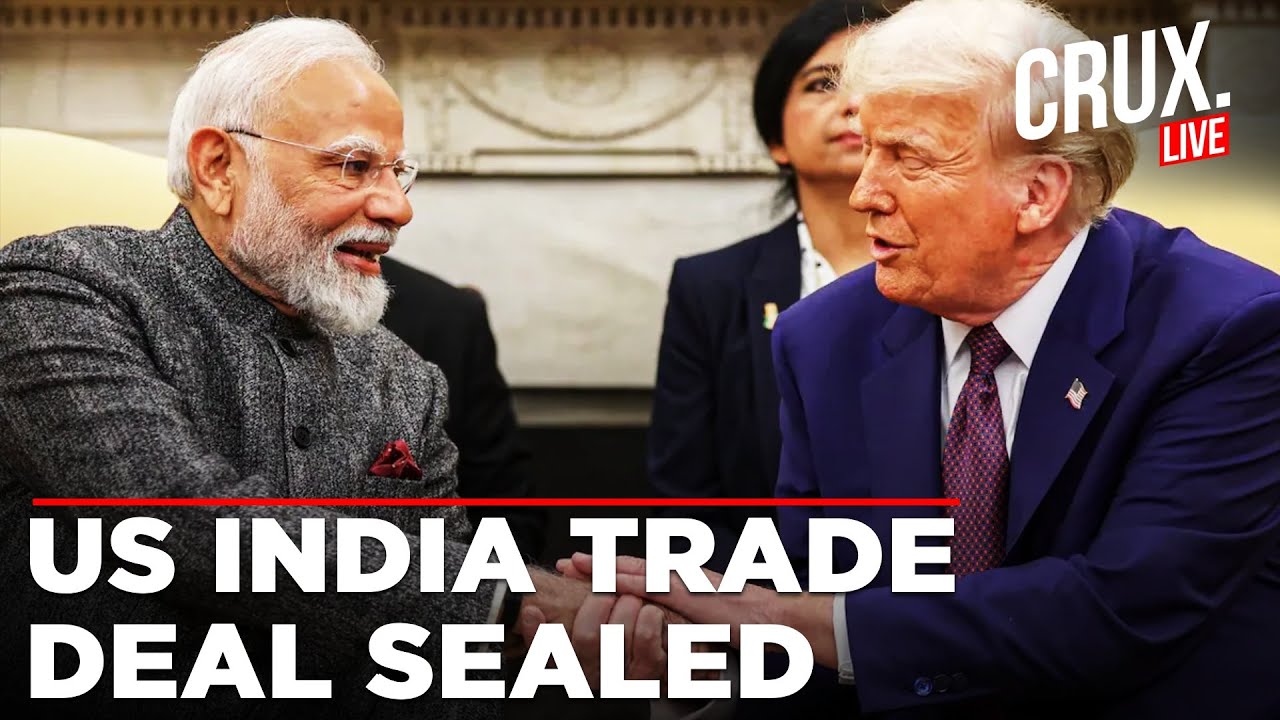 India US Trade Deal LIVE | Trump Makes Announcement After Call With Modi, Cuts Tariffs To 18% | Crux