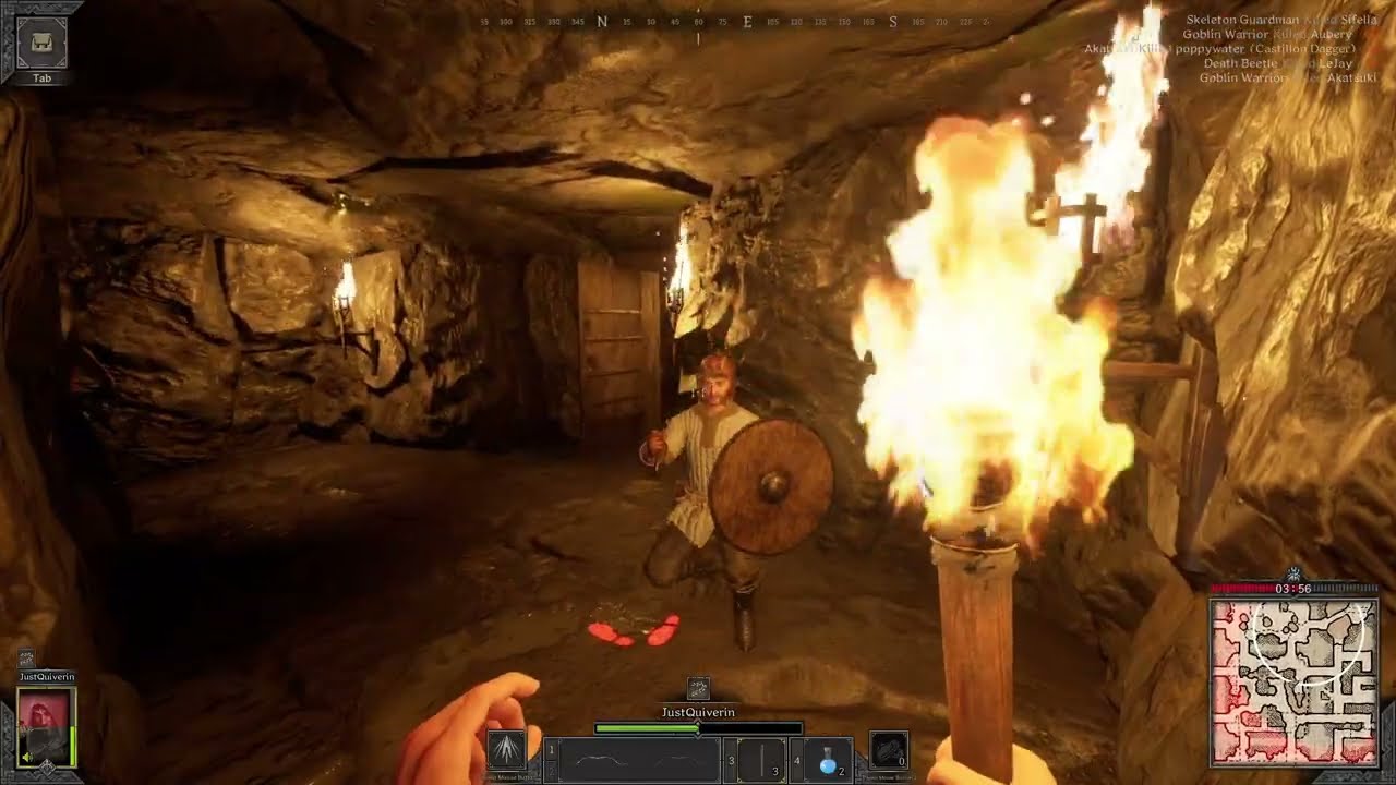 First Archer Game, Can I Survive The Goblin Caves? DARK AND DARKER Gameplay with Commentary