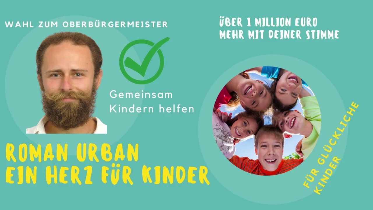 Wie wird 2036 mit Roman Urban als OB werden? Oberbürgermeisterwahl am 3 April 2022 in Weingarten
