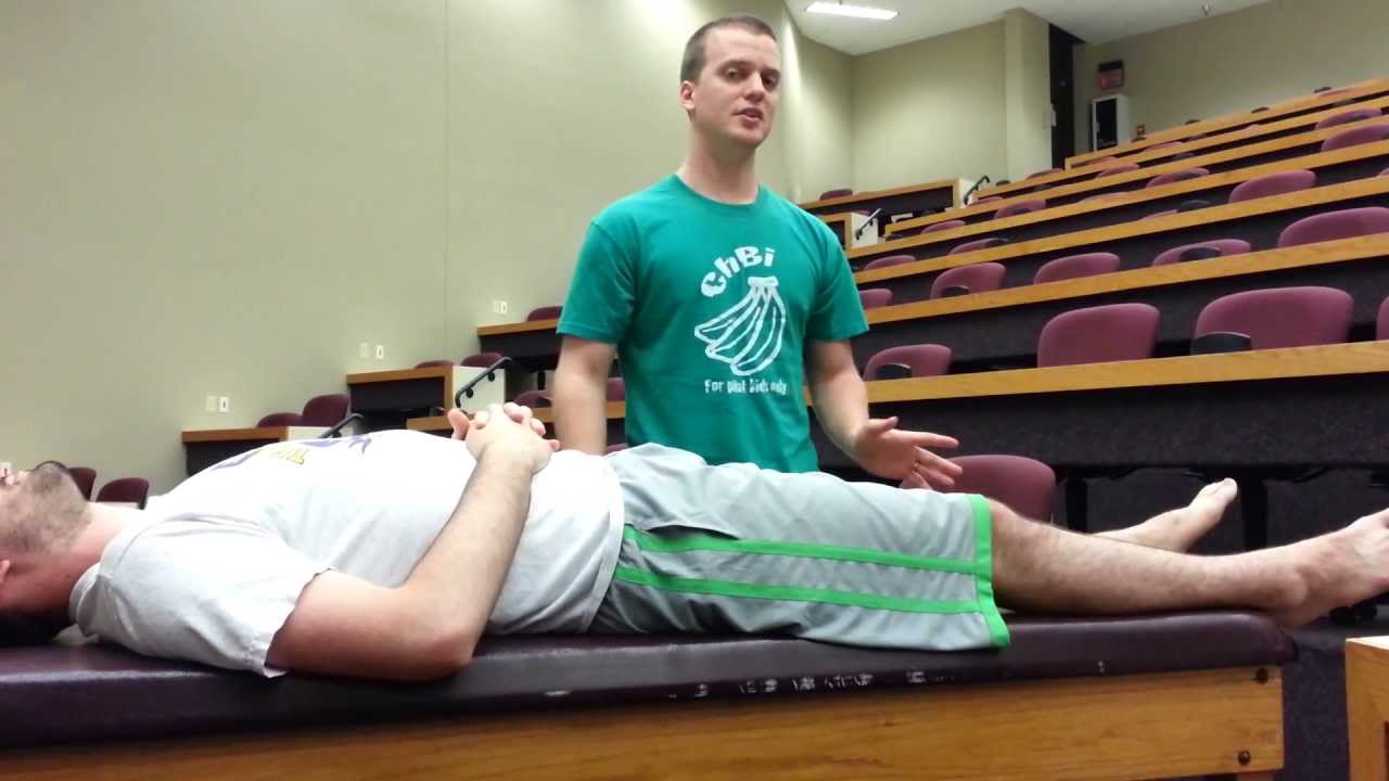 Straight Leg Raise Test (Las&egrave;gue test) for Disc Herniation