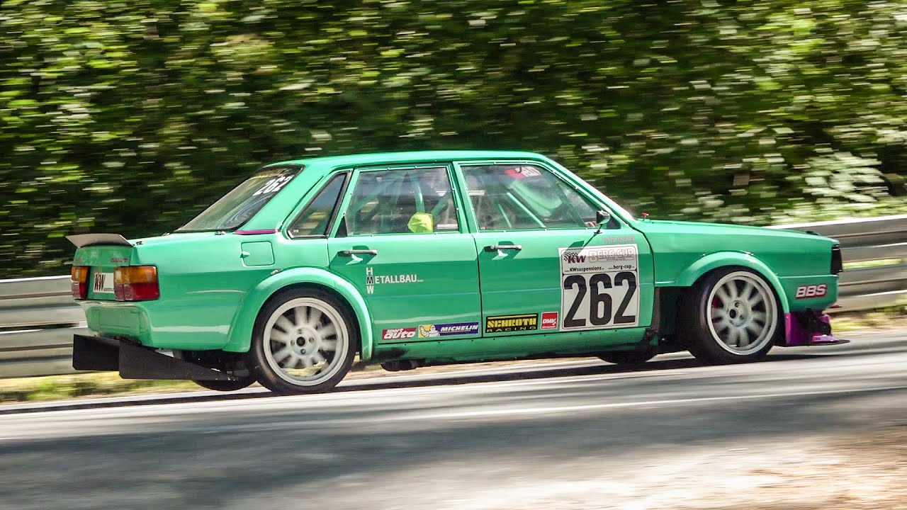 Hillclimb Season Audi 80 Turbo 4WD Hauke Weber+Onboard