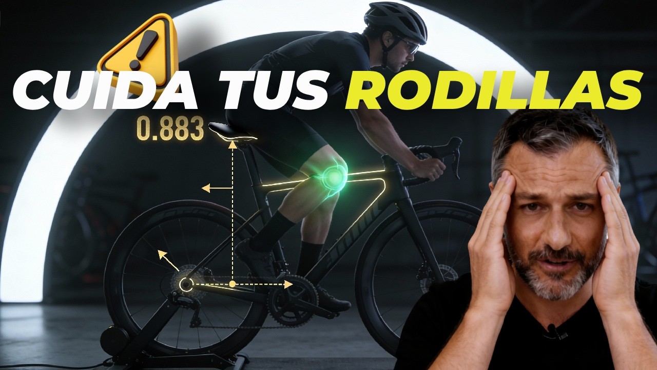 ¿Tu bicicleta te está DESTRUYENDO las rodillas?