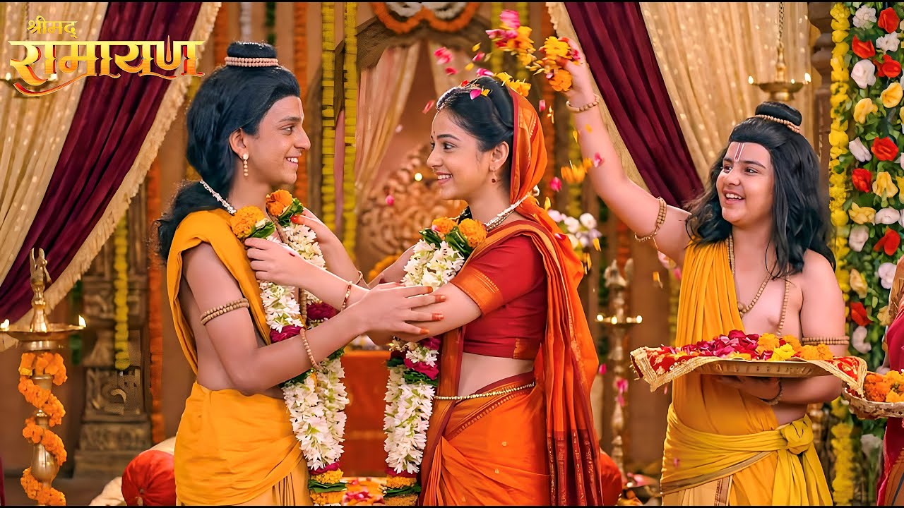 “जब कुश ने माँ सीता से चोरी-छुपके करवाई लव की शादी|| Shrimad Ramayan