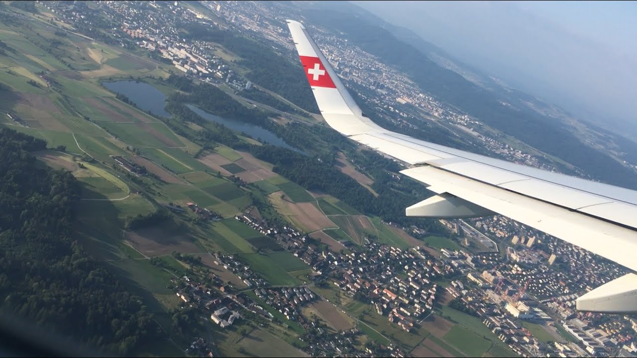 Morning Takeoff | Swiss Int'l Airlines Takeoff from Zürich-Kloten