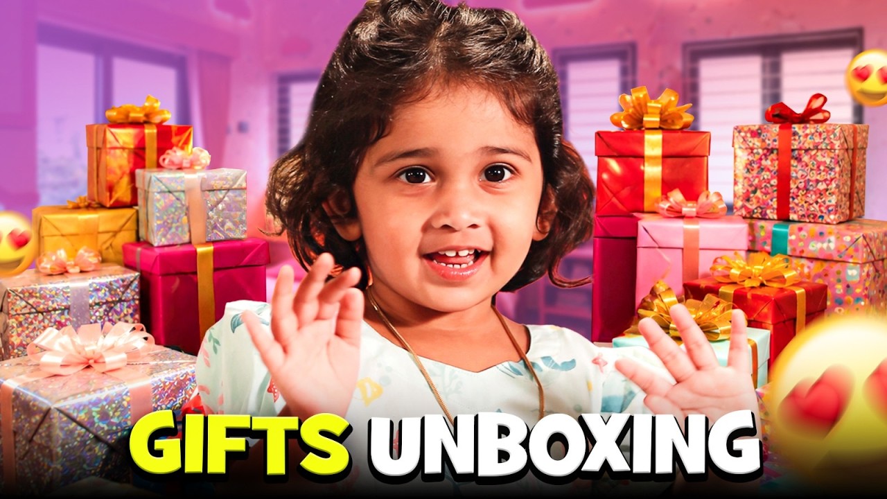 Unboxing Ifa's Birthday Gifts 😍 - Irfan's View