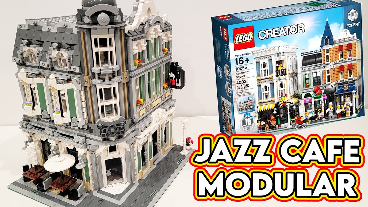 LEGO European Jazz Café Modular Building Review