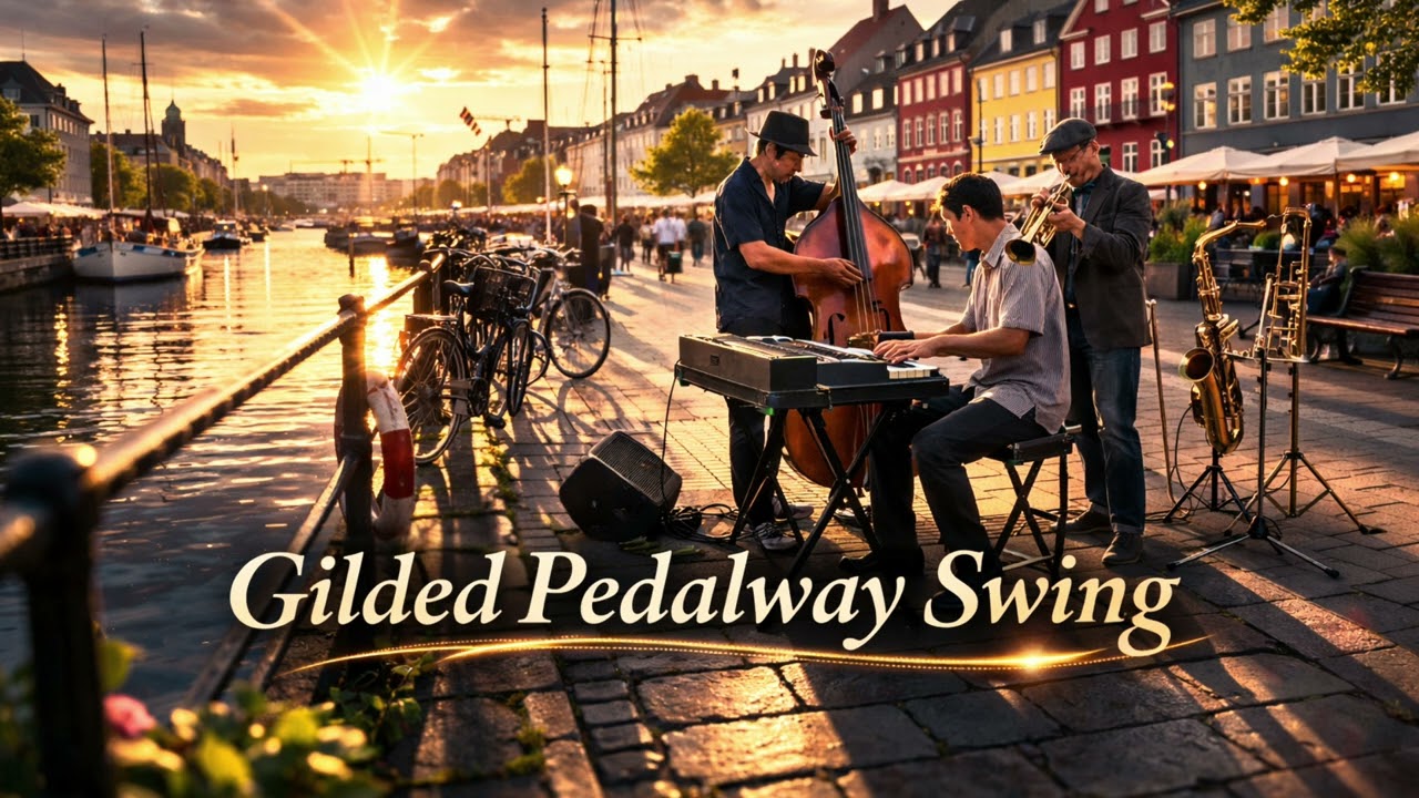 【コペンハーゲンチルホップビッグバンド】Gilded Pedalway Swing｜コペンハーゲン（デンマーク） CHILLHOP BIG BAND WALK / ギルデッド・ペダルウェイ・スウィング