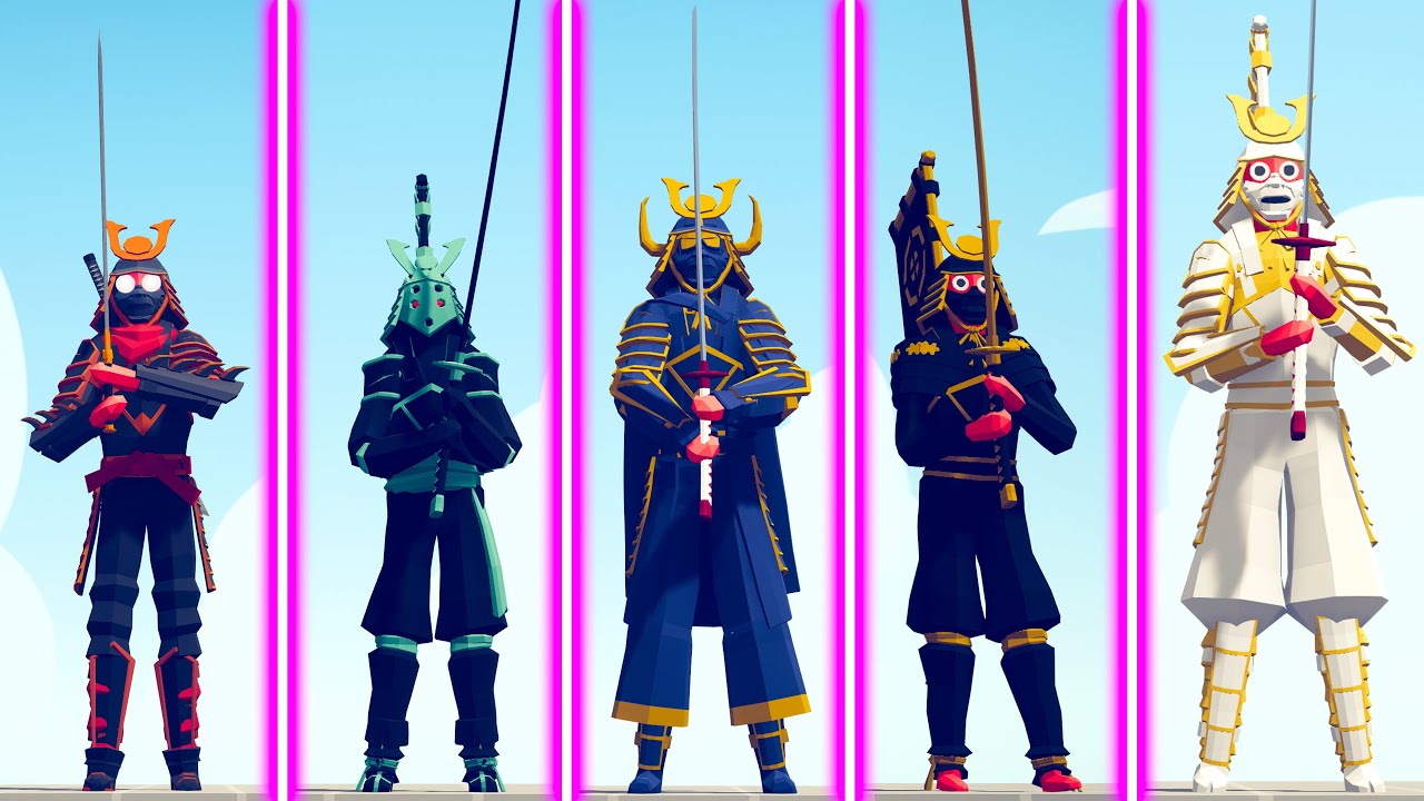 EVOLUTION OF SAMURAI - Totally Accurate Battle Simulator TABS