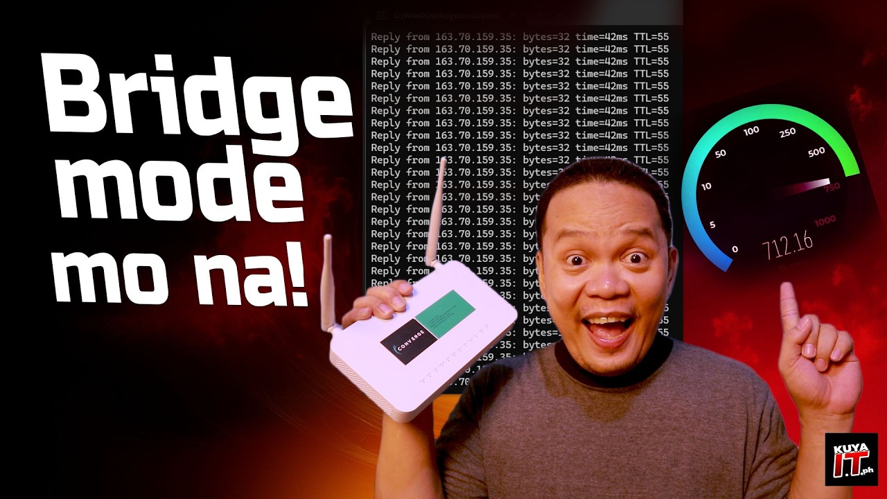 Mabagal Converge WiFi mo? Ito ang Fix