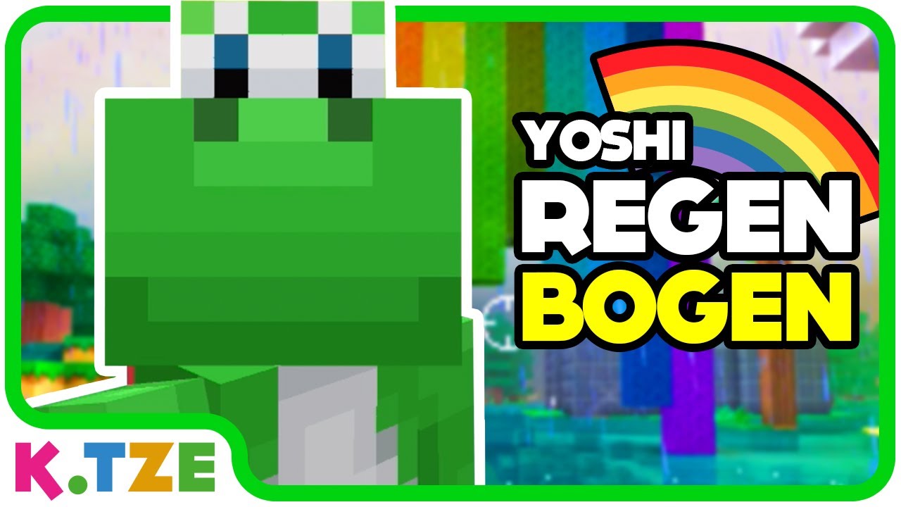 Yoshi baut einen Regenbogen 🌈😇 Minecraft für Kinder | Folge 7