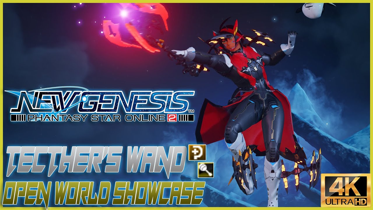 NEW GENESIS TECHTER'S WAND SHOWCASE | [4K] ULTRA SETTINGS 60 FPS