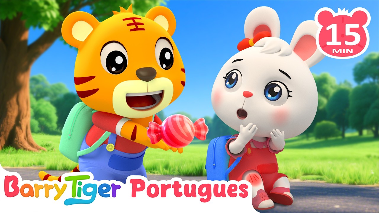 💕 Músicas para Aprender a Compartilhar 🤝 | Canções Infantis | BarryTiger | LEFUN Kids TV
