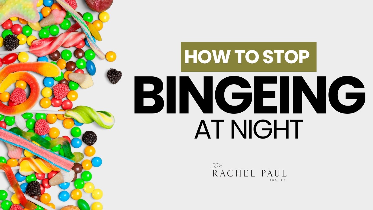 How to stop bingeing at night 🫶