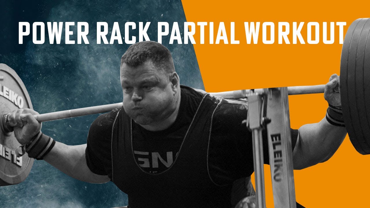Power Rack Partial Work with Powerlifter Brad Gillingham