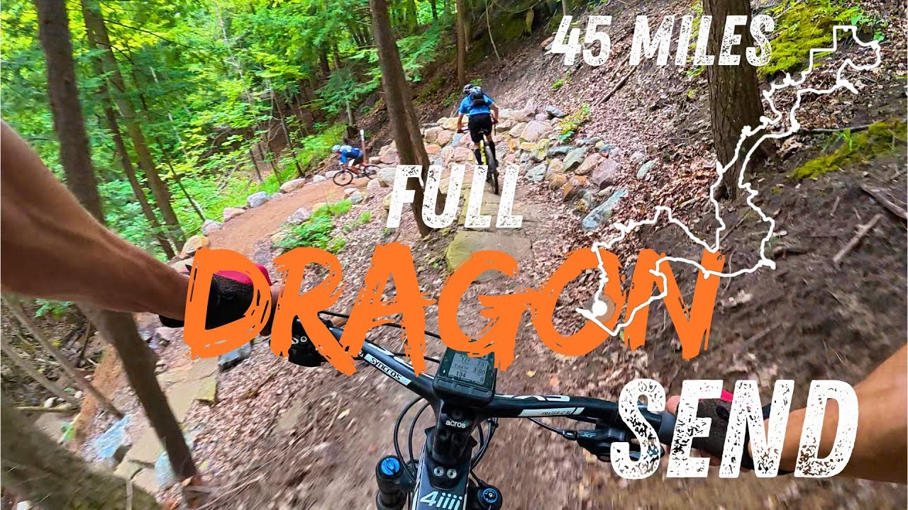 Mountain Biking Dragon Trail Michigan (Full Loop)
