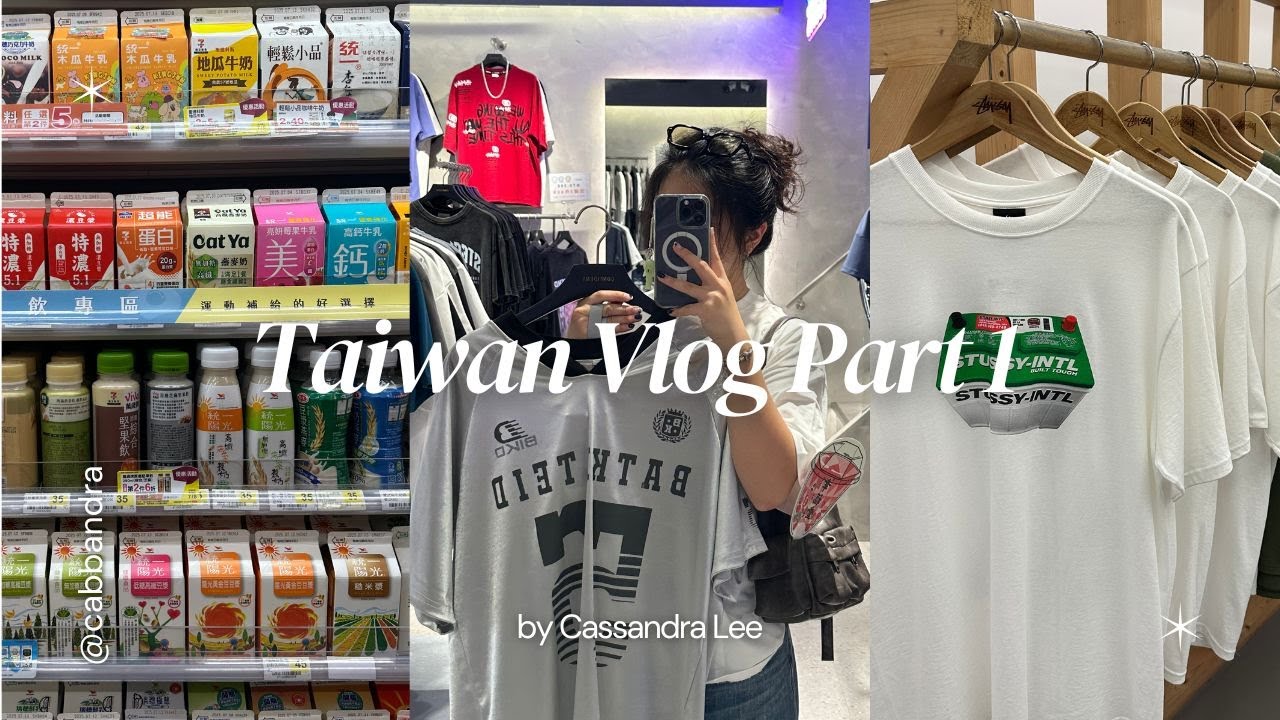 TAIWAN VLOG | part one - eating around taipei + keelung