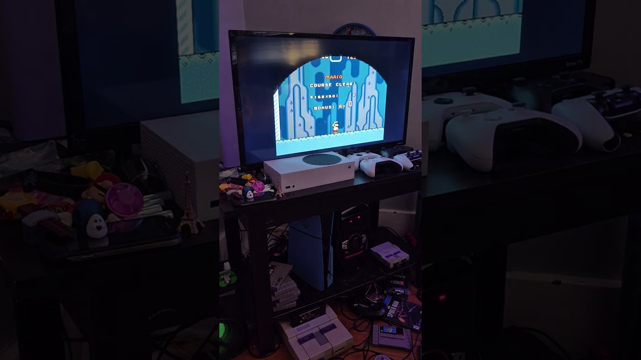Super mario world full world 3 SNES classic 
