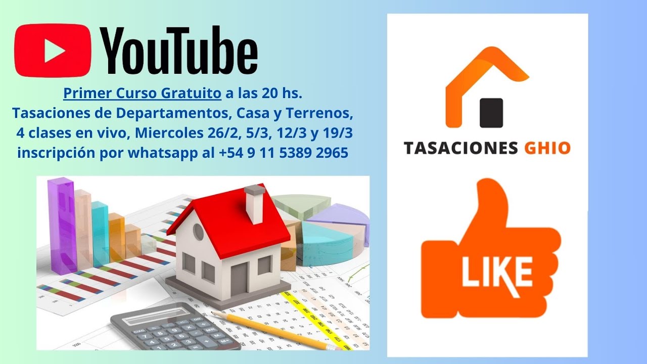 Curso Tasaciones, Clase del 26/3, Como tasar un Departamento