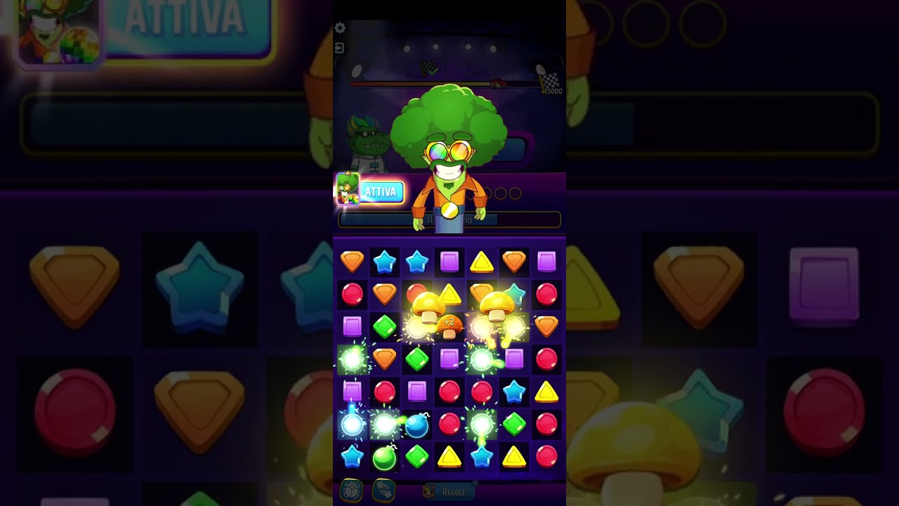 Score Rally Mighty Mushrooms 55000 Match Masters SOLO 