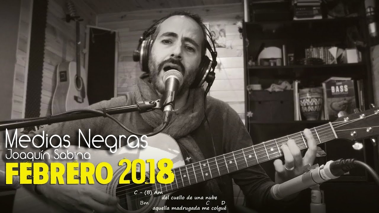 Medias Negras - Joaquín Sabina (Cover Acústica, letra y acordes)