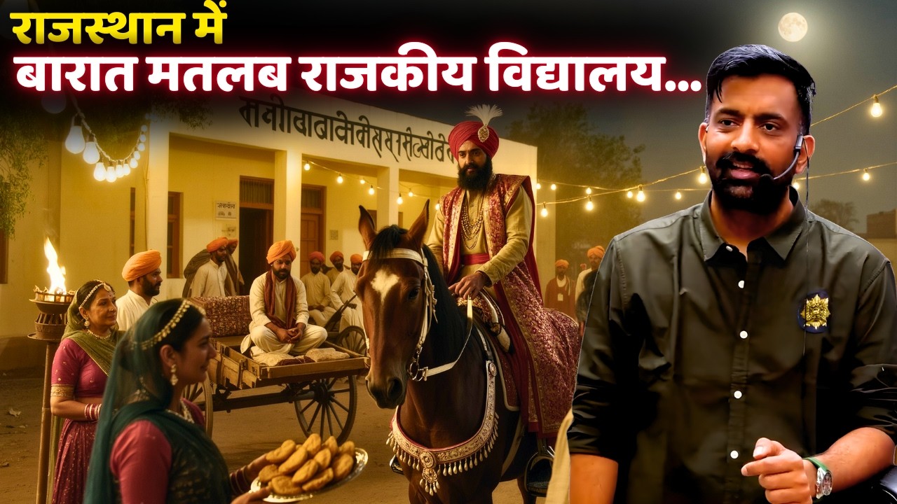 राजस्थान में बारात मतलब राजकीय विद्यालय.. | Maldeo Rathore Marwar | rajveer sir springboard academy