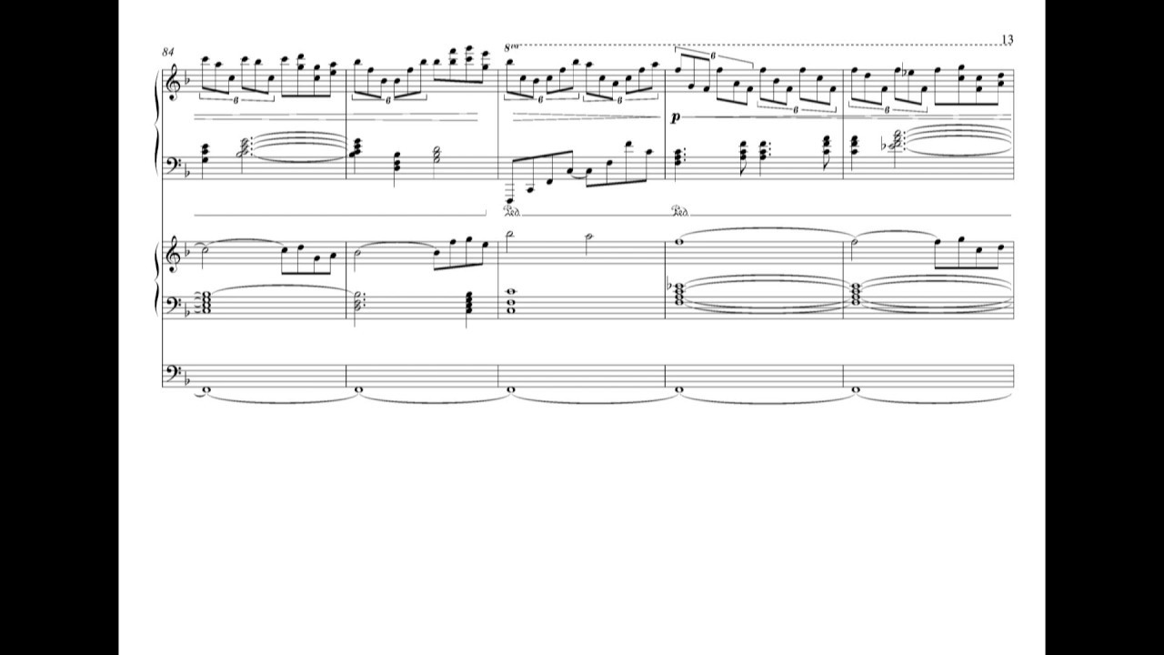 Exsuscitatio #1 f&uuml;r Orgel und Klavier d-moll op. 711