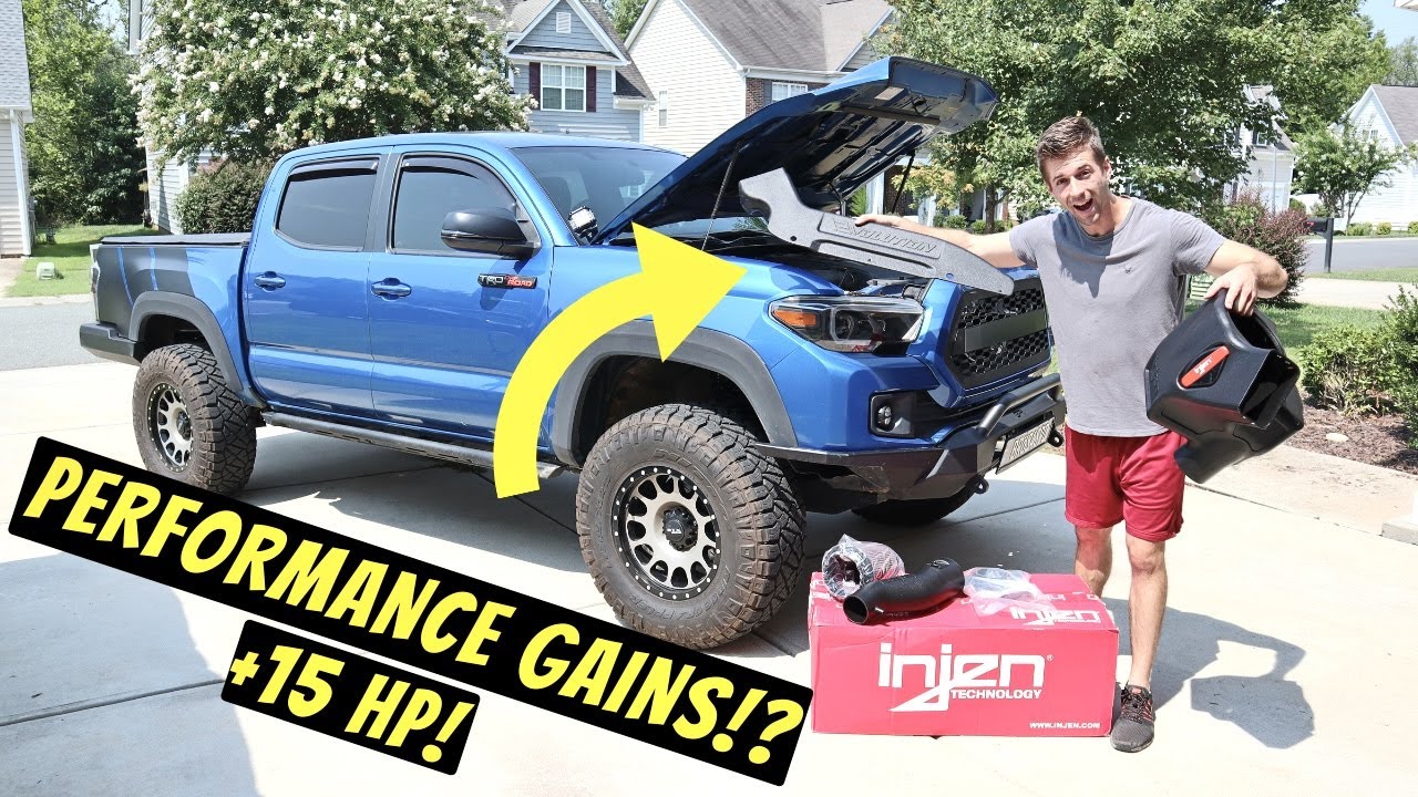Installing an Injen Cold Air Intake for the Toyota Tacoma!