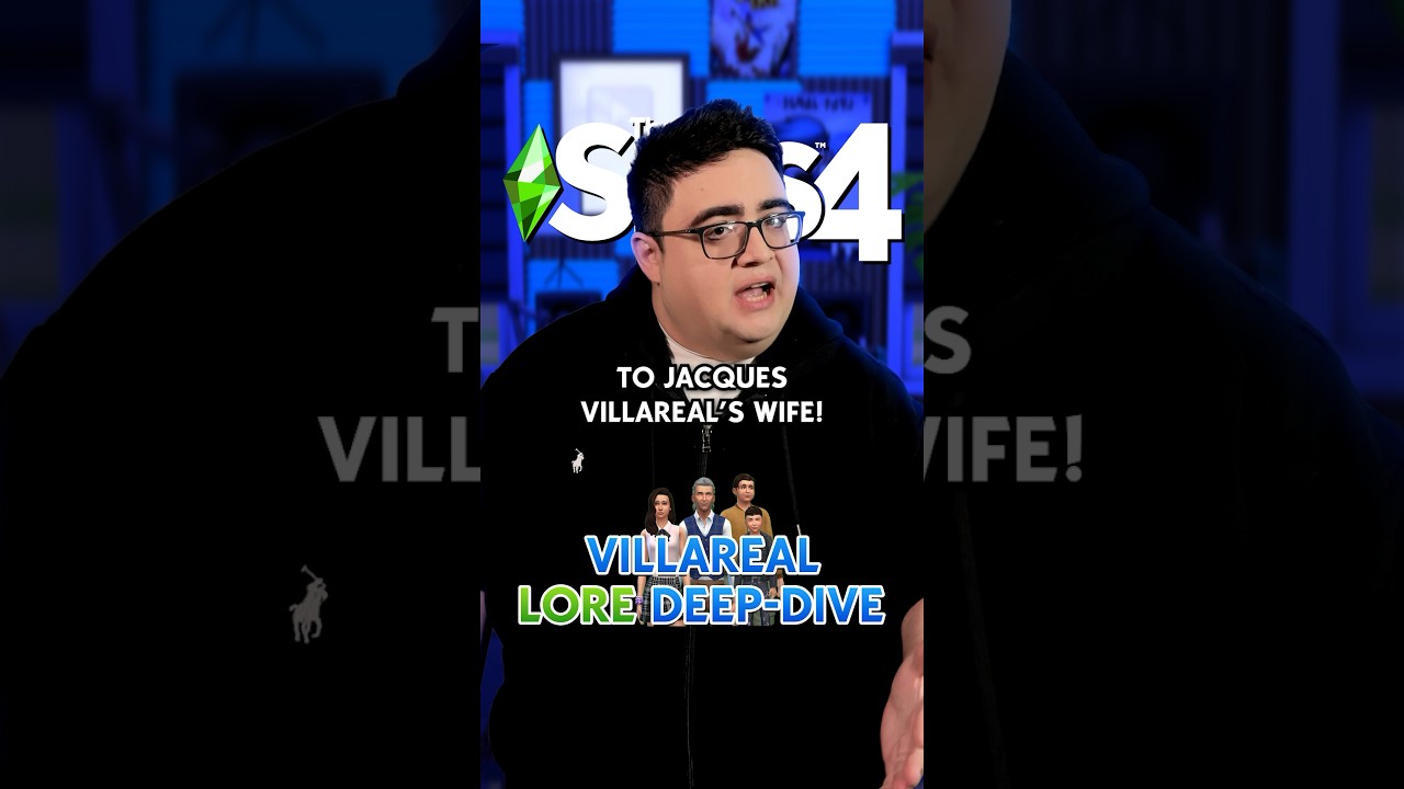 The Dark Truth Behind The Sims 4&rsquo;s Villareal Family #shorts