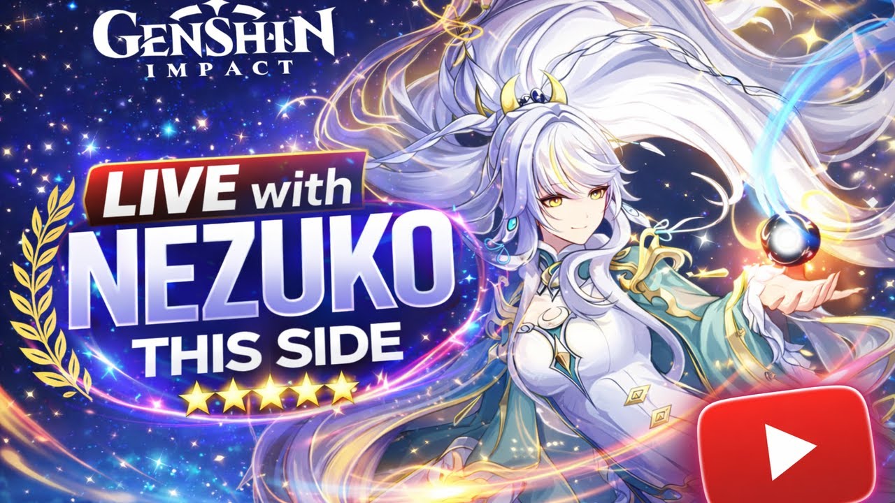 🔴LIVE- FARMING for ZIBAI AND PRIMOGEMS  | GENSHIN IMPACT | LIVE with NezukoThisSide
