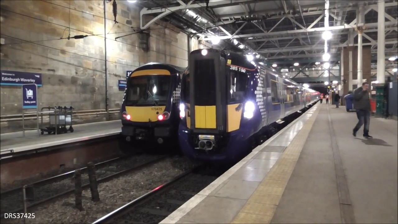 ScotRail Class 385 (385103/385104) Testing at Edinburgh: 25th January 2018