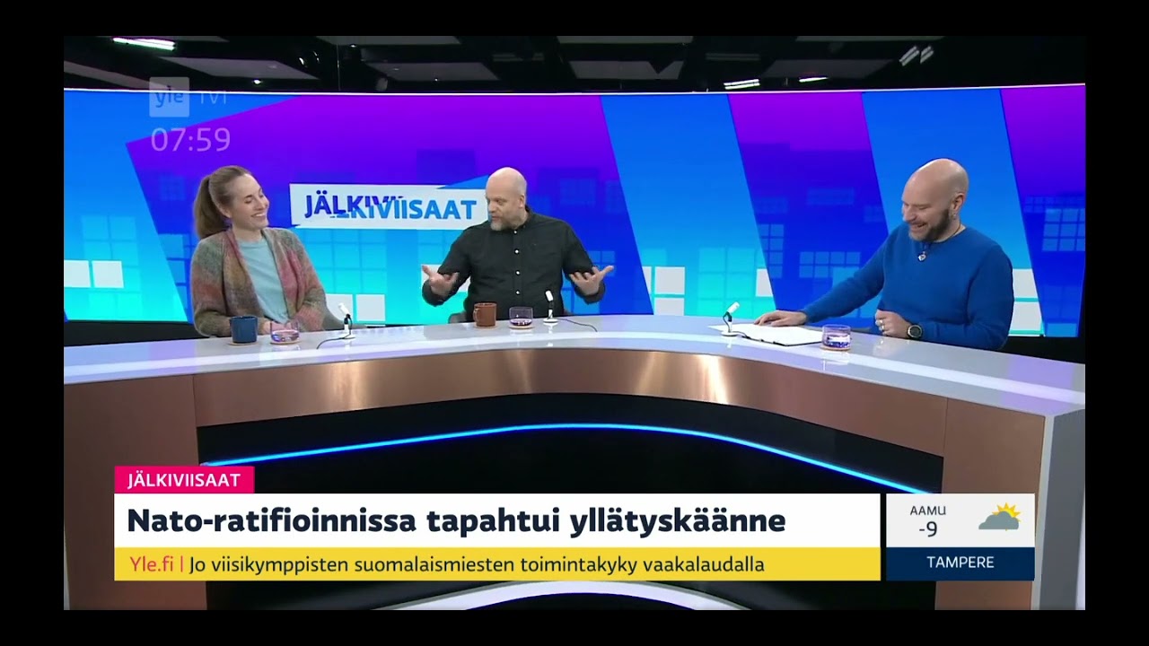 Ylen aamu 17.3.2023: Janne Saarikivi