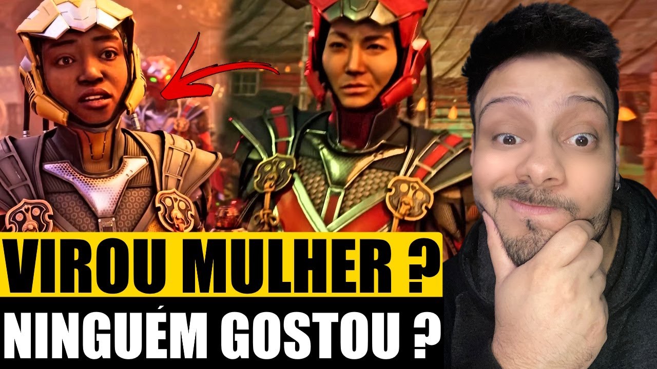 POLÊMICA! SEKTOR E CYRAX VIRARAM MULHER EM MK1