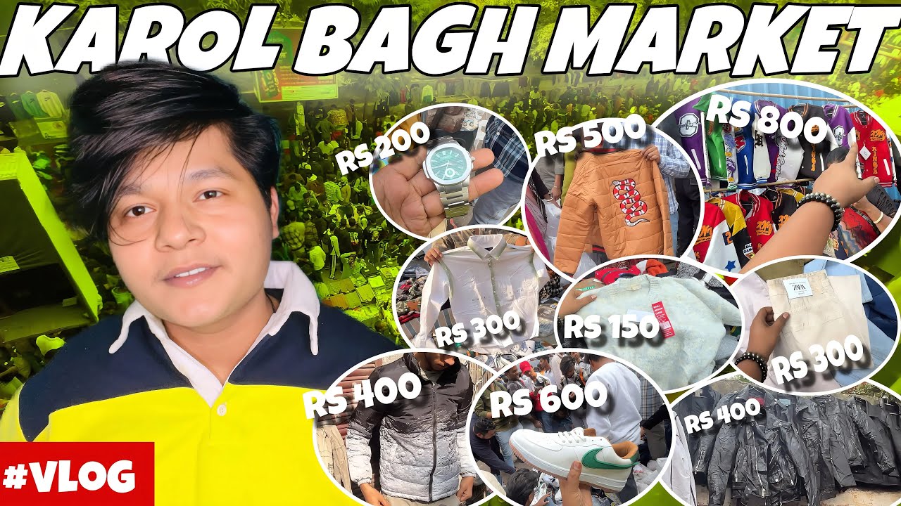 KAROL BAGH MONDAY MARKET 2025 | WINTER COLLECTION 🤯 | Monday Patri Market | Karol Bagh | vlog