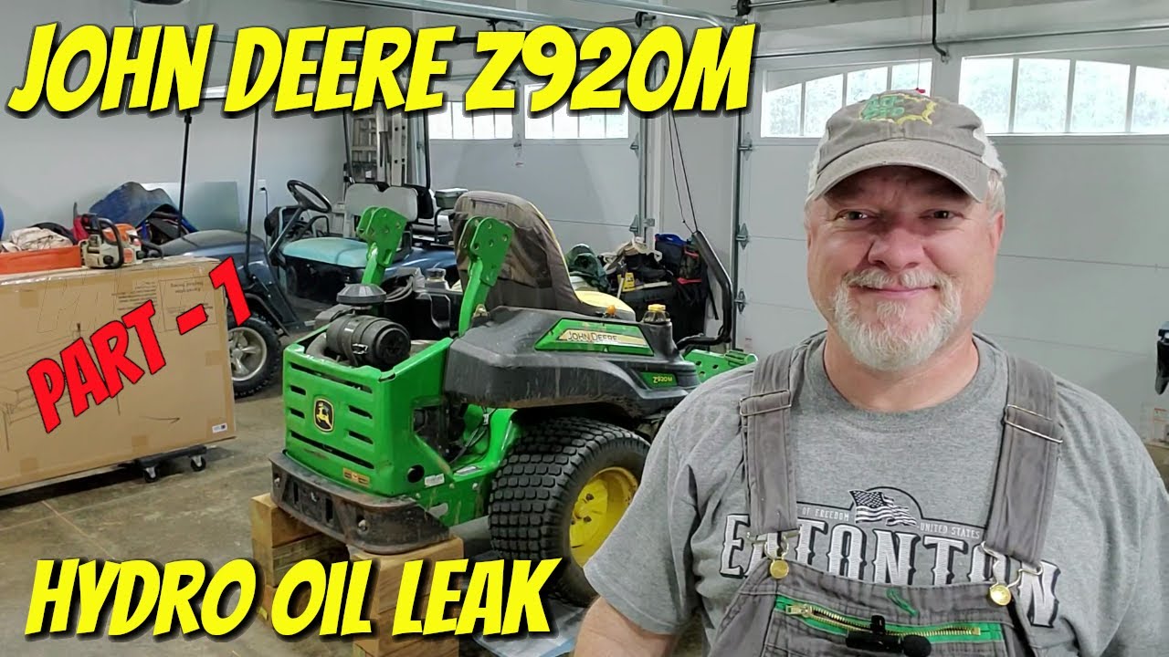 John Deere Z920m Hydro Oil Leak - Part 01
